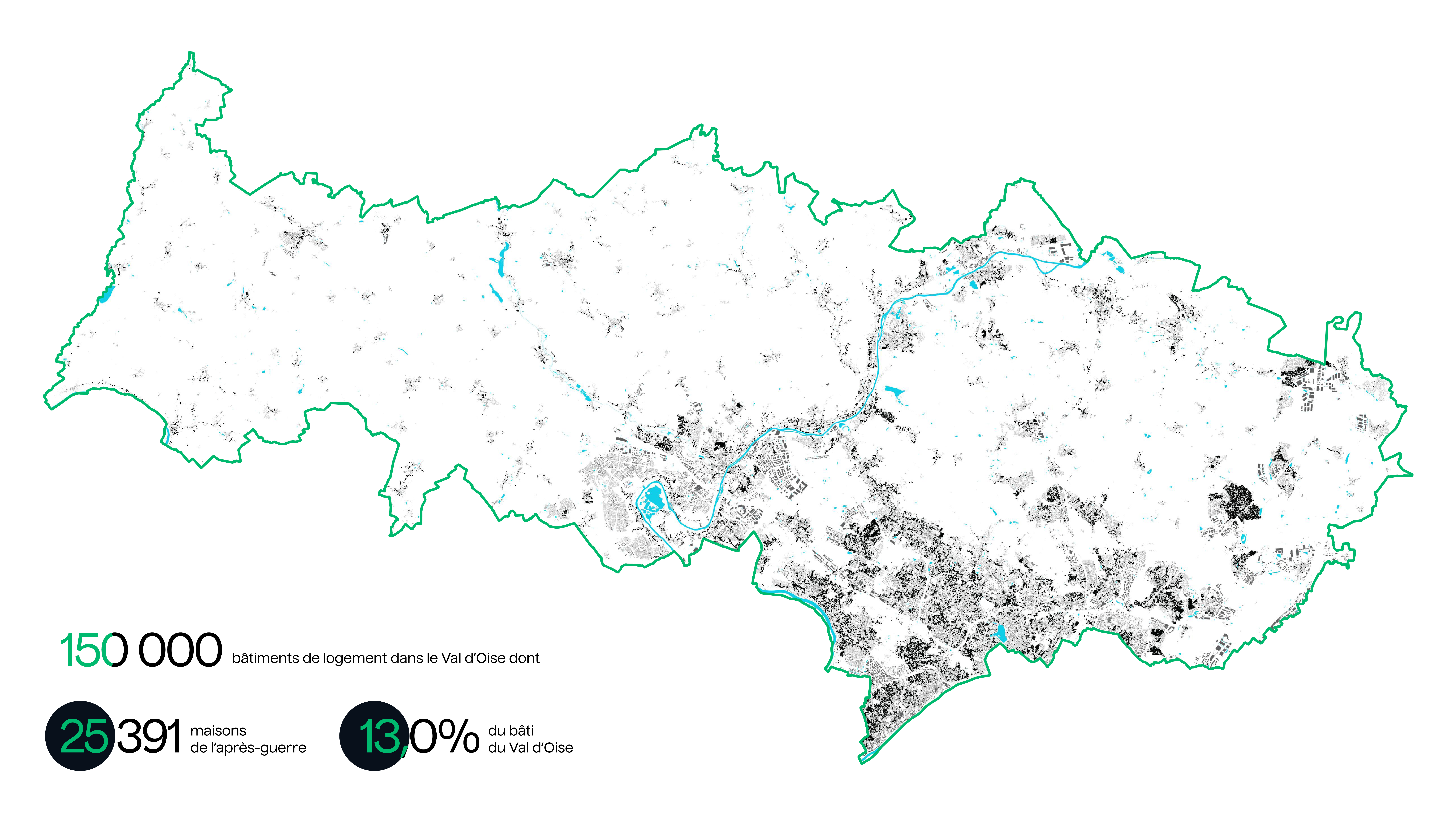 MAISON PÉRIURBAINE DE LA RECONSTRUCTION Caue 95 conseil architecture france 